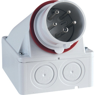 Schneider Electric cee wandcont.stop 32a 5P 400V 6H ip44