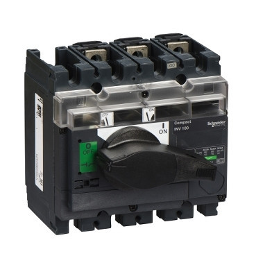 Schneider Electric ComPact INS/INV Compact Inv100 3P - lastscheider - vast - zwart