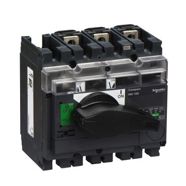 Schneider Electric ComPact INS/INV Compact Inv160 3P - lastscheider - vast - zwart