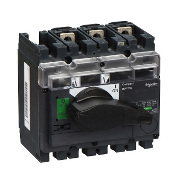 Schneider Electric ComPact INS/INV Compact Inv250 3P - lastscheider - vast - zwart