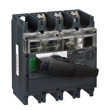 Schneider Electric ComPact INS/INV Compact Inv630 3P - lastscheider - vast - zwart