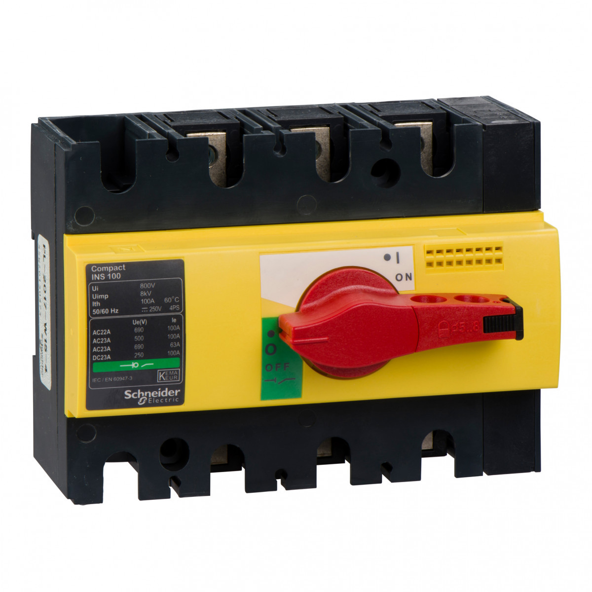 Schneider Electric lastscheider ip40 3P 100a