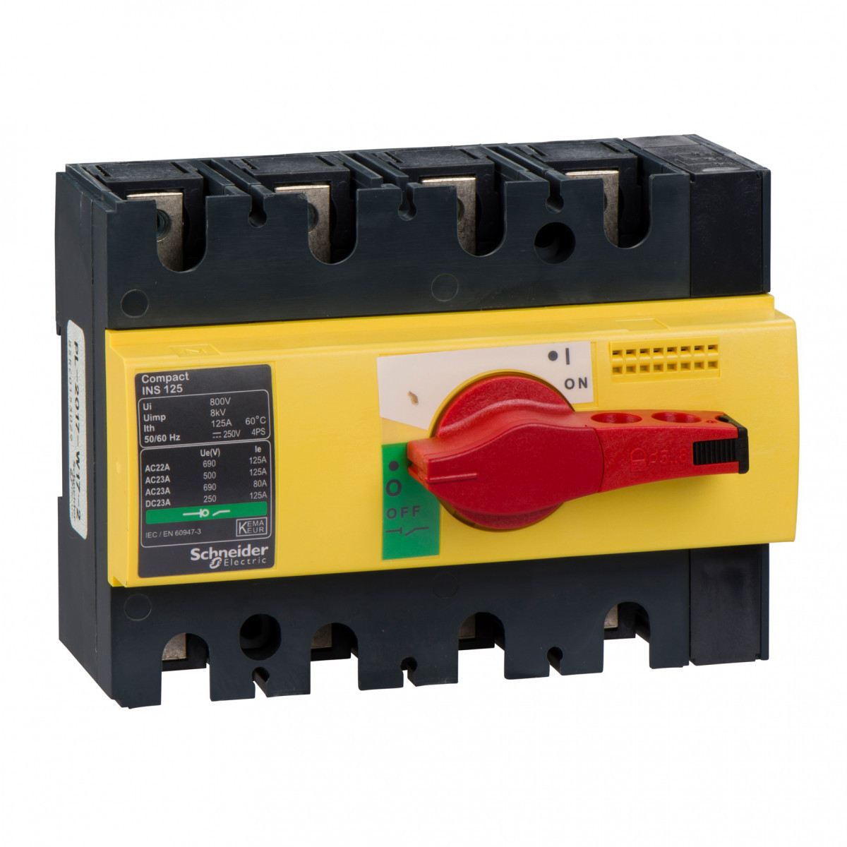 Schneider Electric COMP INS125 4P LASTSCHA R/G
