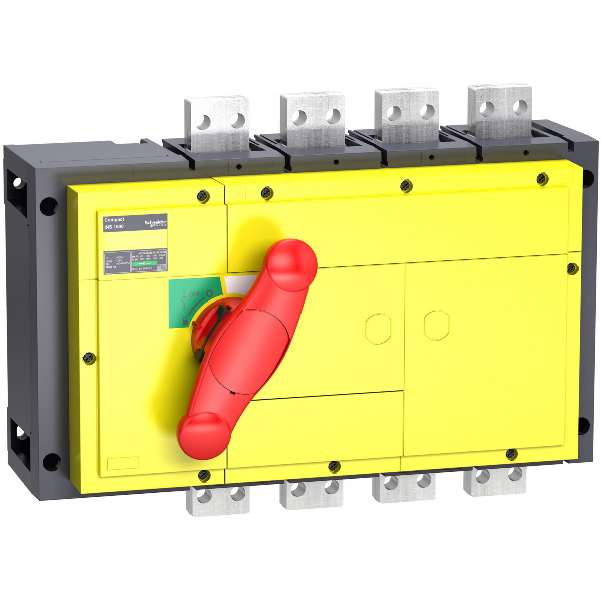 Schneider Electric COMPACT INS1600 4P R/G
