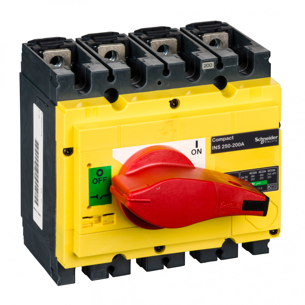 Schneider Electric COMP INS250-200A 4P RO/GE