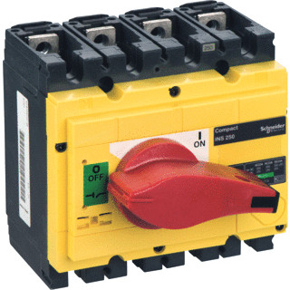 Schneider Electric lastscheider ip40 4P 250a