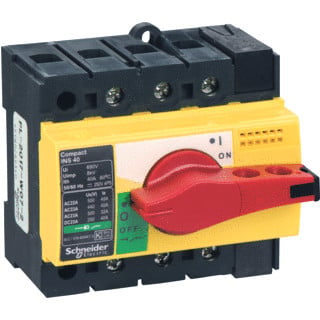 Schneider Electric lastscheider ip40 3P 40a