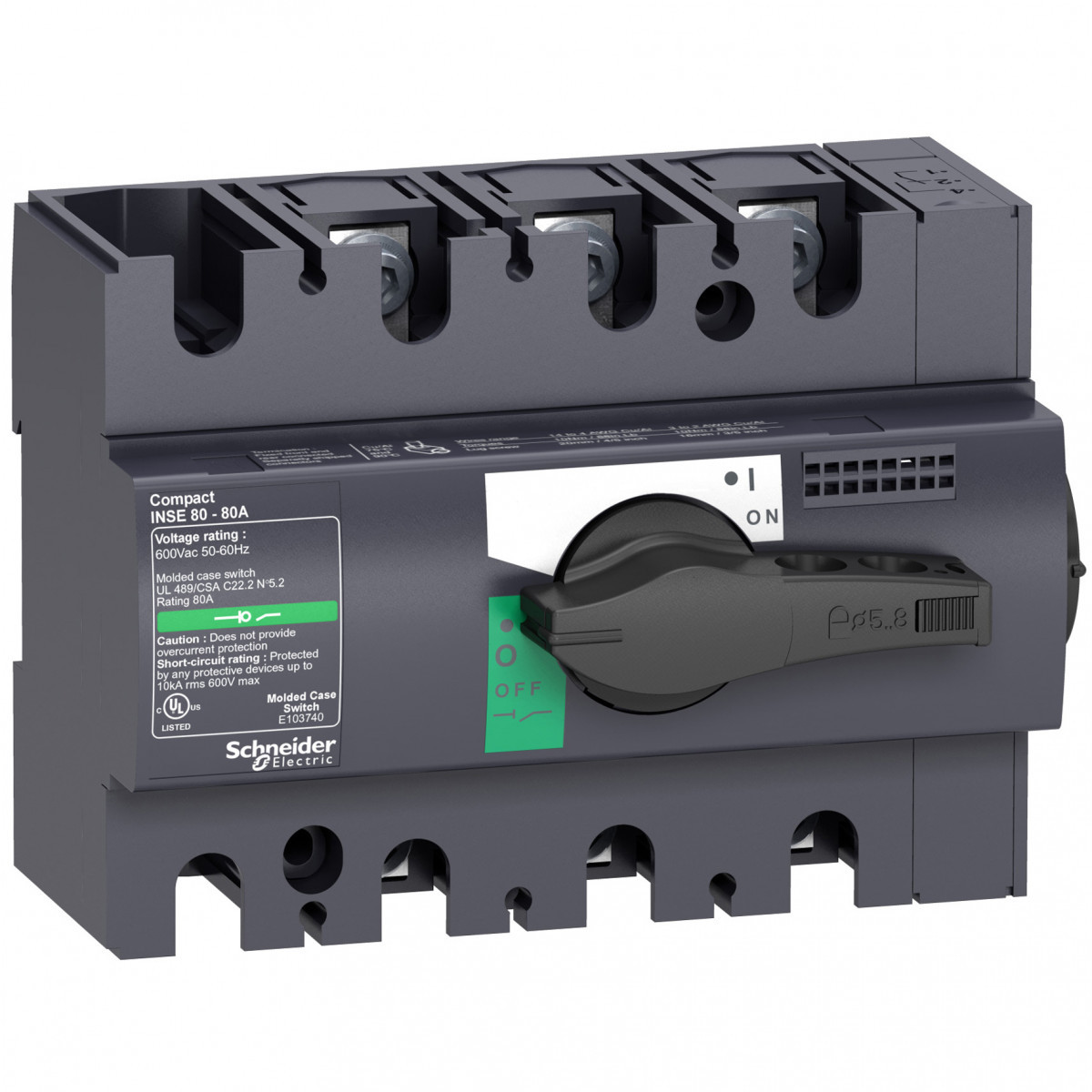 Schneider Electric lastscheider ip40 3P 40a