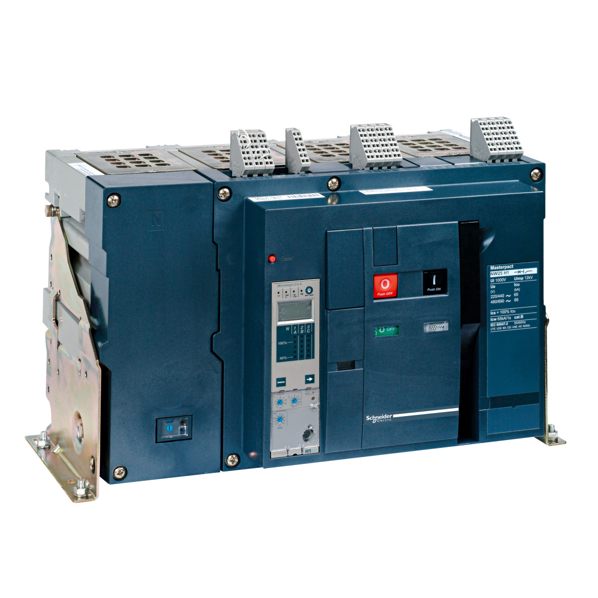 Schneider Electric Compact NS Lastscheiders Nulspanningsspoel - MN - 380-480 ac - 50/60 HZ - vast