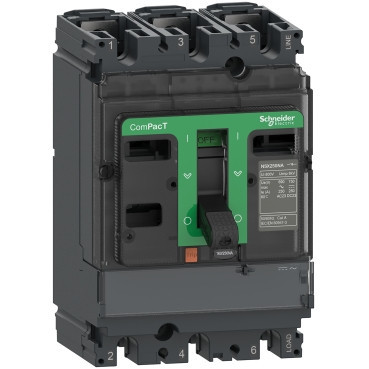 Schneider Electric ComPacT NSX NA, new generation Compact - lastscheider - nsx160na - ac - 2P - 160a