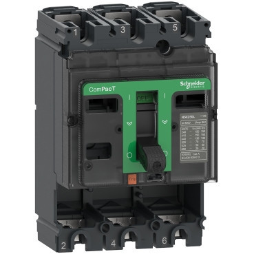 Schneider Electric ComPacT NSX, new generation Compact - vermogenschakelaar basisframe - NSX160S - 100ka - ac - 3P -
