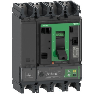 Schneider Electric ComPacT NSX, new generation Compact - vermogenschakelaar - NSX400F - 36ka - ac - 4P4D - 400a - 4.3