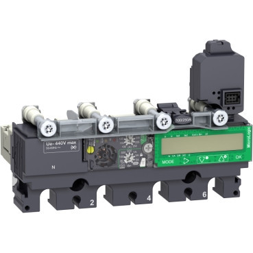 Schneider Electric ComPacT NSX, new generation Compact - trip unit - NSX100 - ac - 4P4D - 40a - 7.2e-al