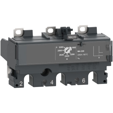 Schneider Electric ComPacT NSX, new generation Compact - trip unit - NSX160 - ac - 3P3D - 150a - ma