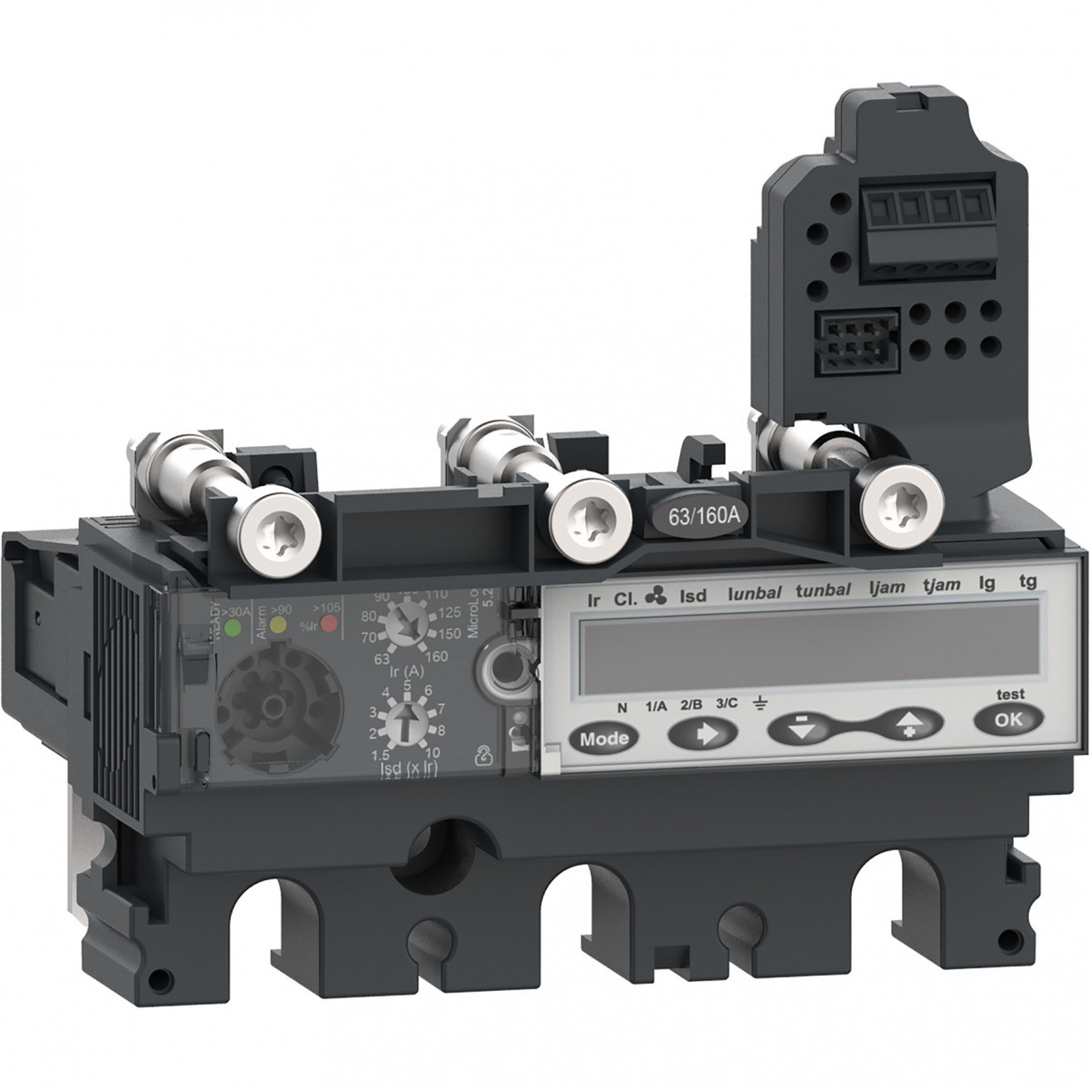 Schneider Electric ComPacT NSX, new generation Compact - trip unit - NSX250 - ac - 3P3D - 250a - 5.2e