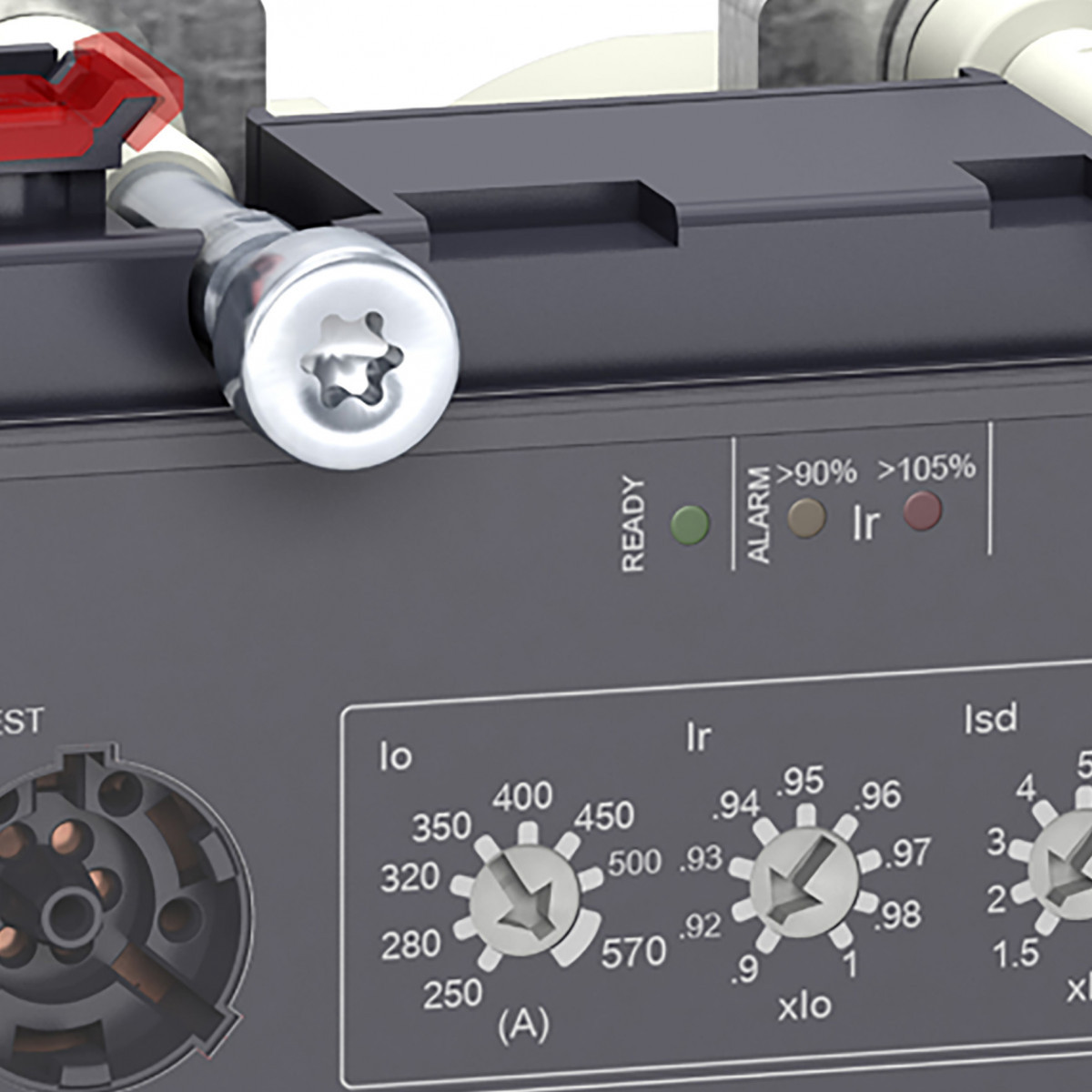 Schneider Electric ComPacT NSX, new generation Compact - trip unit - NSX630 - ac - 4P4D - 570a - 4.3al