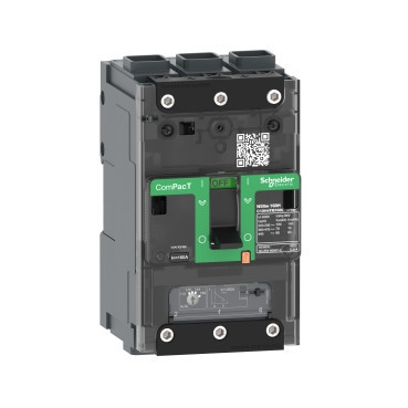 Schneider Electric ComPacT NSXm, new generation Compact - vermogenschakelaar - NSXM160B - 25ka - ac - 3P - 100a - TMD