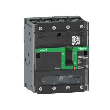 Schneider Electric ComPacT NSXm, new generation Compact - vermogenschakelaar - NSXM63H - 70ka - ac - 4P3D - 32a - TMD