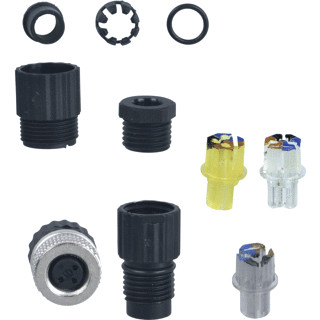 Schneider Electric connector M8 3P recht V