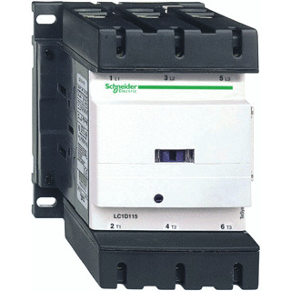 Schneider Electric tesys magneetschakelaar ac 55KW 115a ac3 schroefaansluiting 3cont