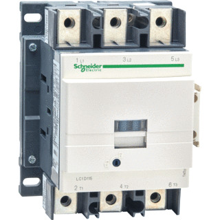 Schneider Electric tesys magneetschakelaar DC 55KW 115a ac3 3cont