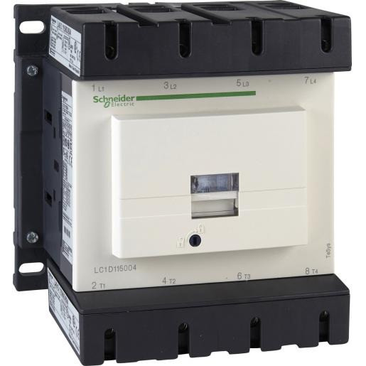 Schneider Electric tesys magneetschakelaar ac 55KW 115a ac3 schroefaansluiting 4cont