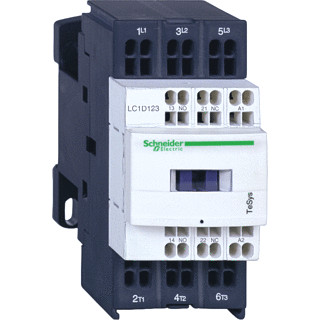 Schneider Electric tesys magneetschakelaar DC 5,5KW 12a ac3 veerklemaansluiting 3cont