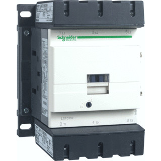 Schneider Electric tesys magneetschakelaar DC 75KW 150a ac3 schroefaansluiting 3cont