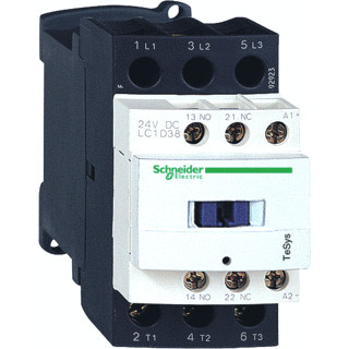 Schneider Electric tesys magneetschakelaar ac 18,5KW 38a ac3 schroefaansluiting 3cont Schneider Electric tesys magneetschakelaar ac 18,5KW 38a ac3 schroefaansluiting 3cont