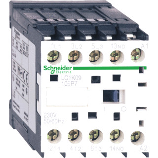 Schneider Electric tesys magneetschakelaar ac 4KW 9a ac3 printplaataansluiting 2cont
