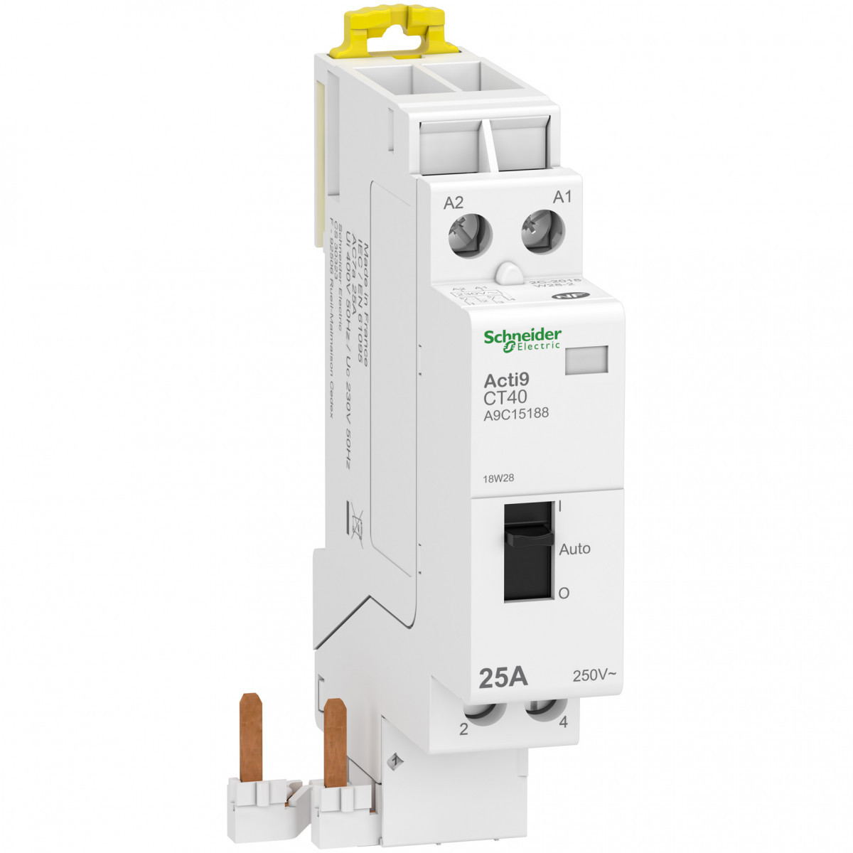 Schneider Electric cont.CT40 man sel.25a 2P uc 230V