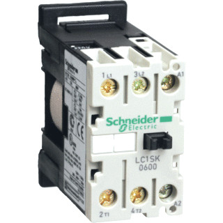 Schneider Electric tesys magneetschakelaar ac 2,2KW 6a ac3 schroefaansluiting 2cont