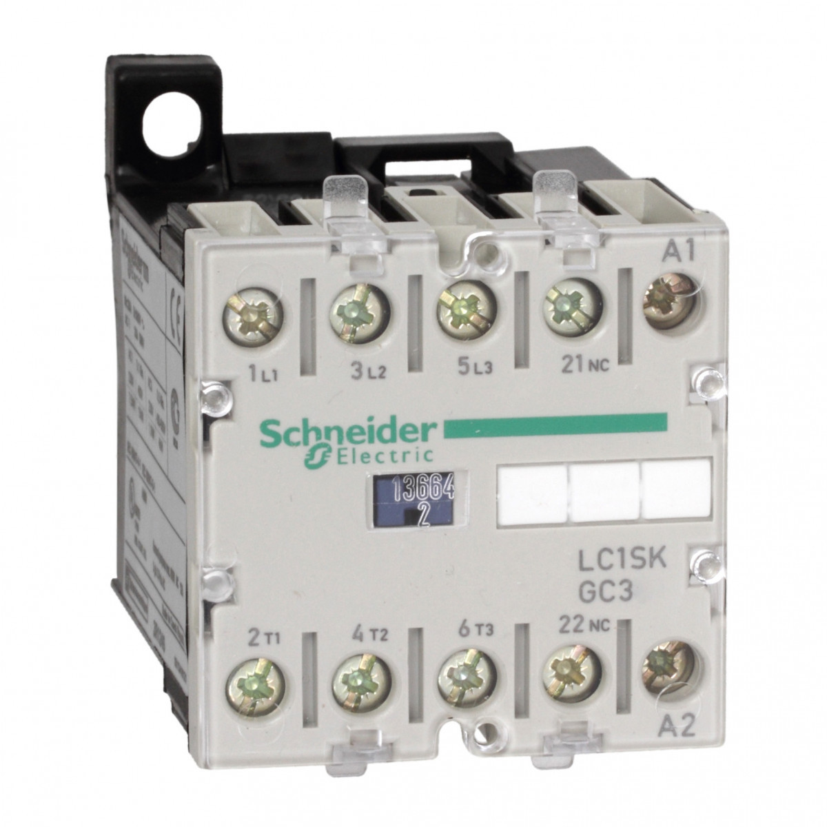 Schneider Electric tesys magneetschakelaar ac 4KW 9a ac3 schroefaansluiting 3cont