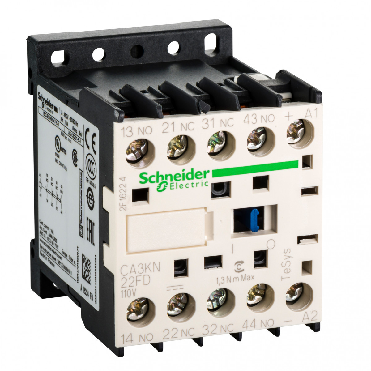 Schneider Electric cont.rel.2s+2o 110VDC