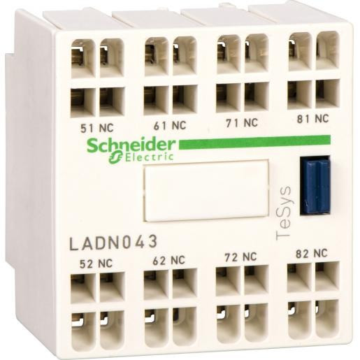 Schneider Electric contactblok 1s+3o front vklem
