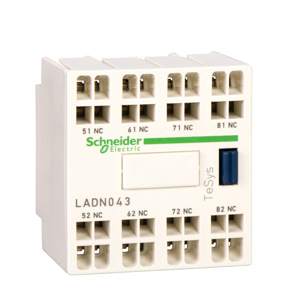 Schneider Electric contactblok 3s+1o front vklem