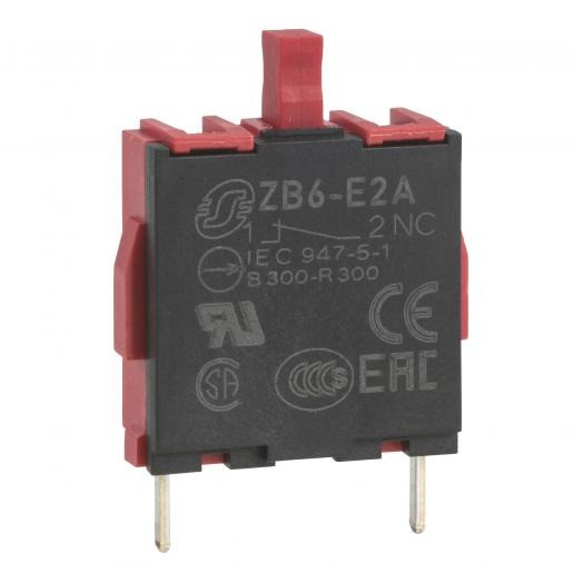 Schneider Electric contactelement.1NC.zilver