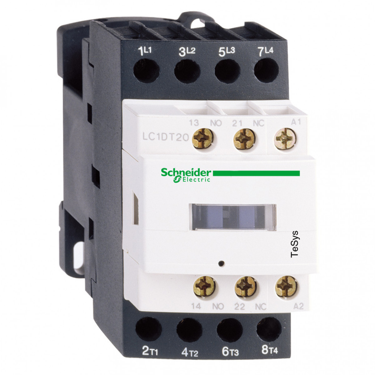 Schneider Electric tesys magneetschakelaar DC 5,5KW 12a ac3 schroefaansluiting 4cont