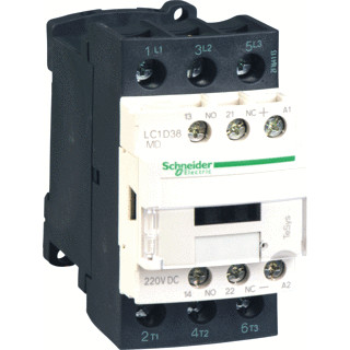 Schneider Electric tesys magneetschakelaar DC 18,5KW 38a ac3 schroefaansluiting 3cont