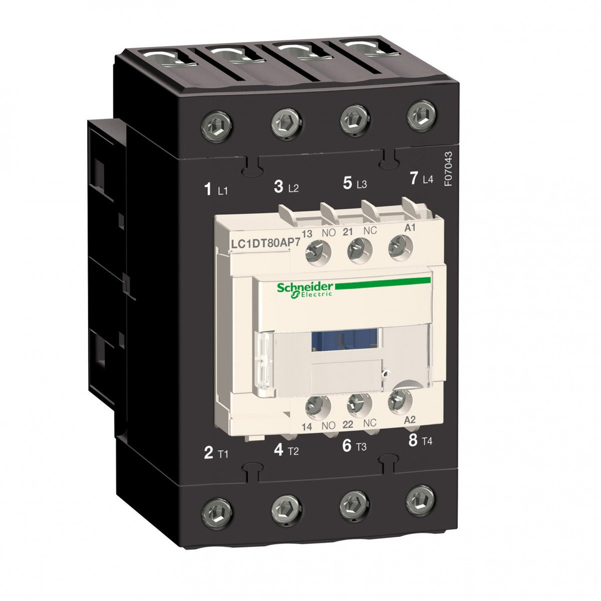 Schneider Electric tesys magneetschakelaar DC 30KW 65a ac3 schroefaansluiting 4cont