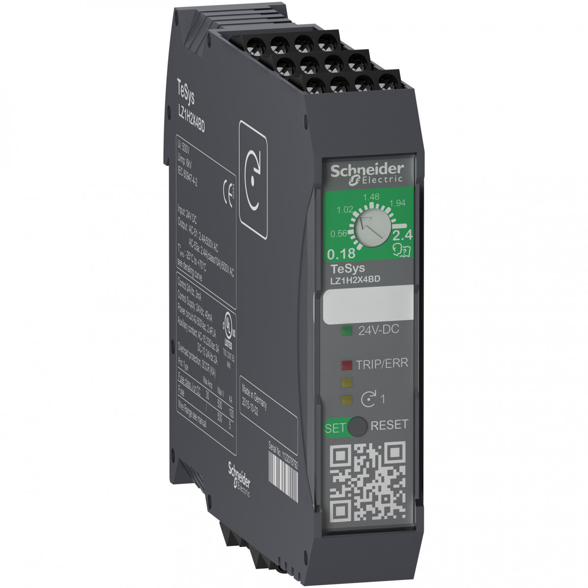 Schneider Electric D.O.L starter 0,18-2,4a 24VDC schroefkle
