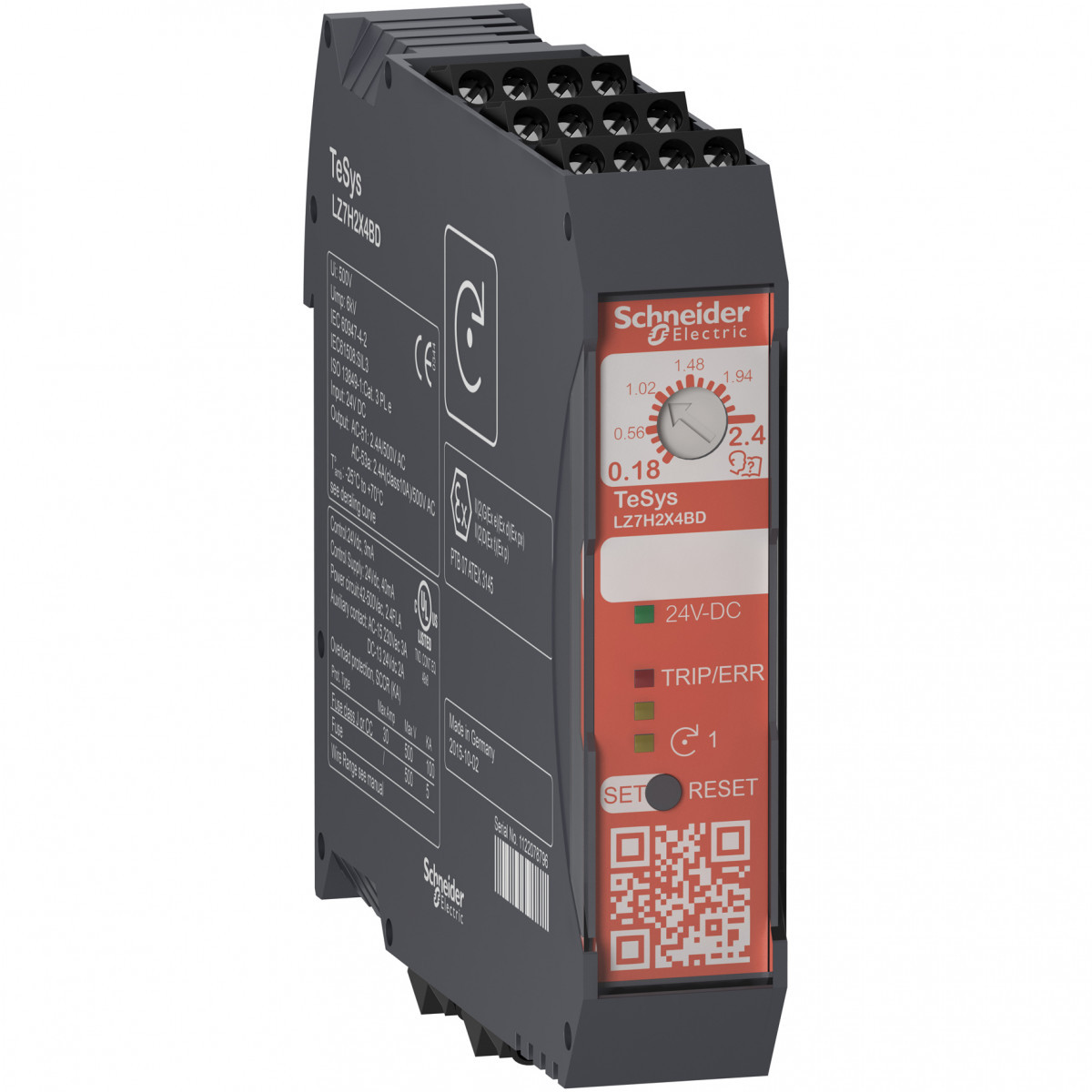 Schneider Electric D.O.L starter sto 1,5-6,5a 24VDC schroef