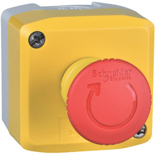 Schneider Electric drukknopkast 1 noodstop RD T-T-R ul