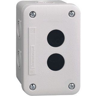 Schneider Electric drukknopkast leeg 2 gaten