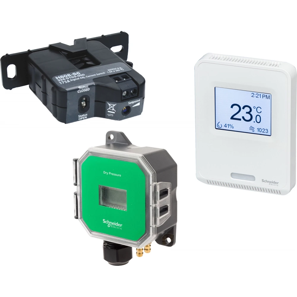 Schneider Electric SpaceLogic™ Pressure Sensors Diff/PR.water 0-1bar di912001162