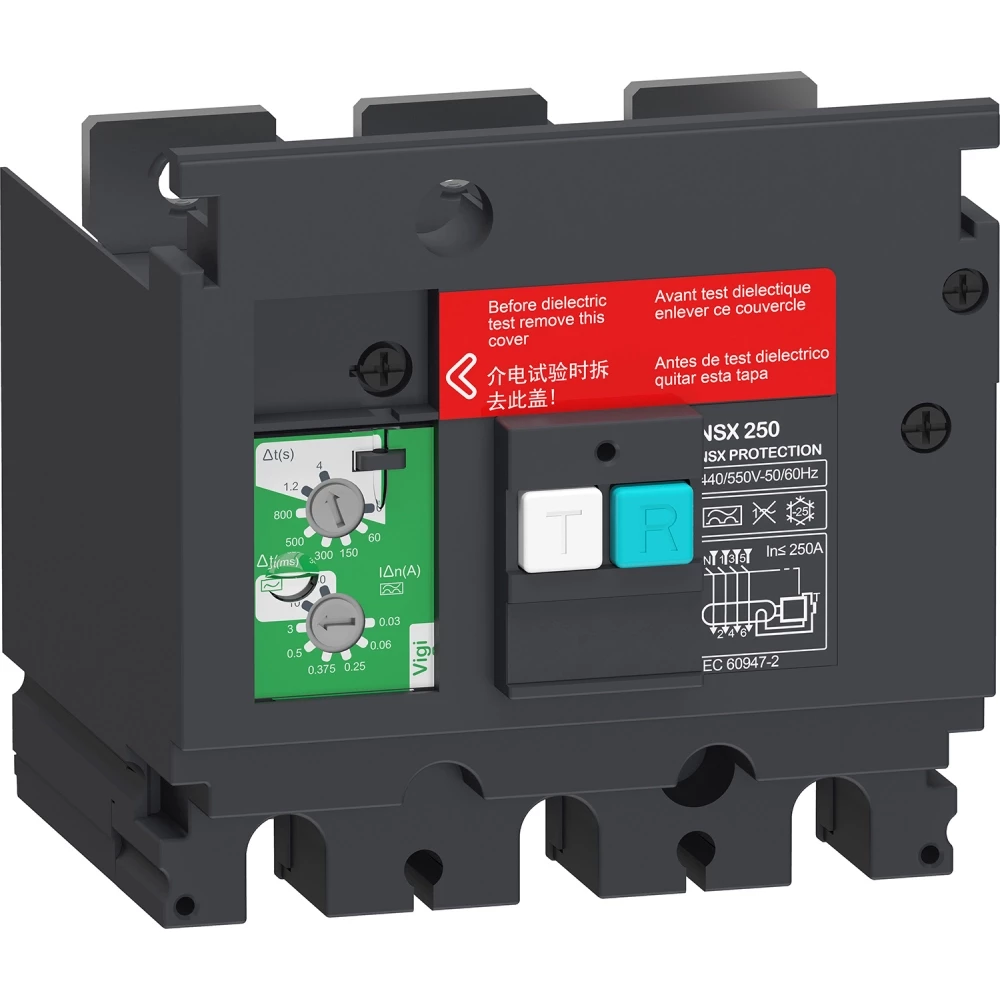 Schneider Electric earth-leakage vigipact add-on protection module compact NSX 100/160