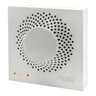 Schneider Electric EasyLogic Living Space Sensors Easylogic CP co-sensor - wandmontage, 0-250 PPM, ±5% analoog