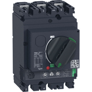 Schneider Electric motorbeveiligingsschakelaar 220 A 3P 36