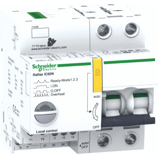 Schneider Electric reflex ic60n ti24 25 A 2P B mcb+control