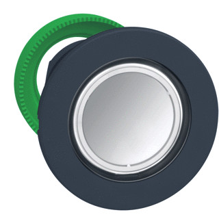 Schneider Electric harmony XB5 antimicrobiële kop voor verzonken drukknop wit verlicht led